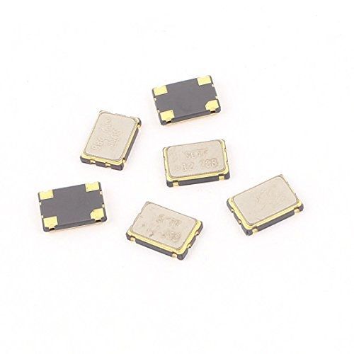 uxcell 5pcs 7050 Package SMT Surface Mount Chip Crystal Oscillators 12.288MHZ