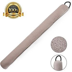 Home Intuition 3-Feet Draft Stop Cloth Seal Beige (2) 2