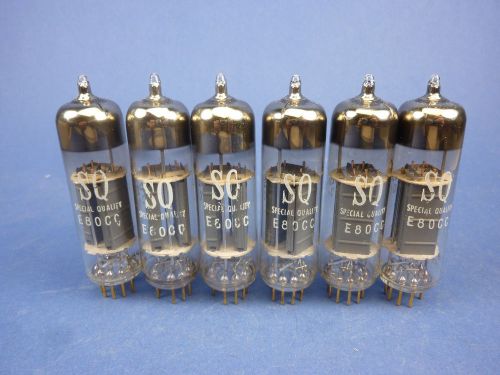 6 x TUBES &#034;   PHILIPS  E80CC  &#034;   NEW. ORIGINALBOX. TESTED.