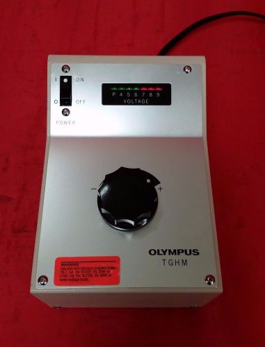 Olympus Optical TGHM Microscope Lamp Light Source Transformer (POWERED ON)