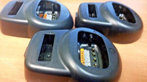 3 Motorola CLS Radio Charger NEW (HCTN4001A) LOT OF 3  NO CHARGERS