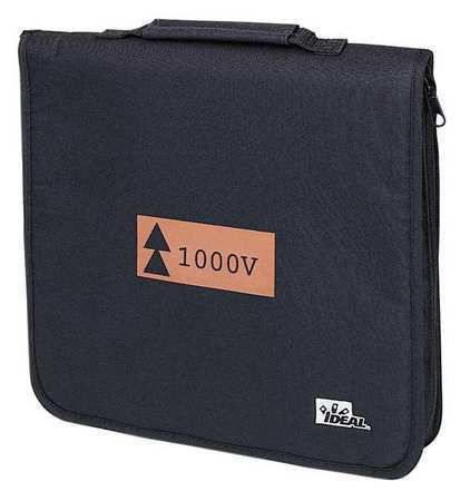 Soft Zippered Tool Case, Black ,Ideal, 35-9351