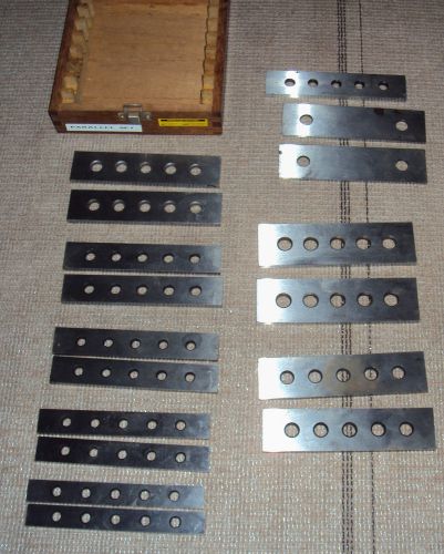 Enco quality machinist parallel bar set for sale