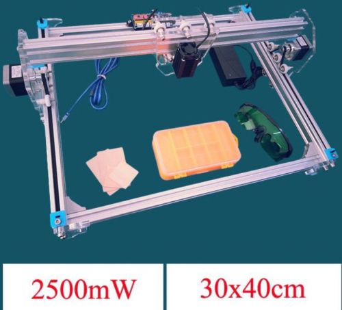 2500mW A3 30x40cm Desktop DIY Violet Laser Picture CNC Printer Assembling Kits
