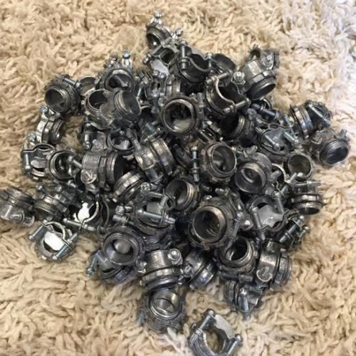 LOT OF 100: TOPAZ NM CLAMP TYPE CONNECTOR 3/8&#034;
