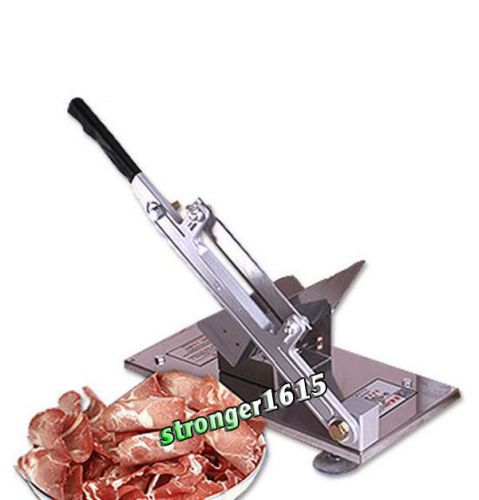Manual stainless steel frozen meat slicer beef slicing machine handle vegetable for sale