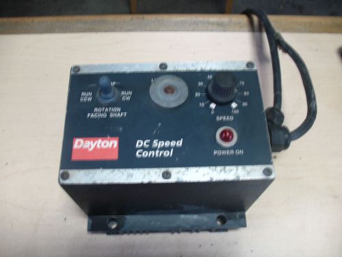 Dayton DC Speed Control Model 1F796