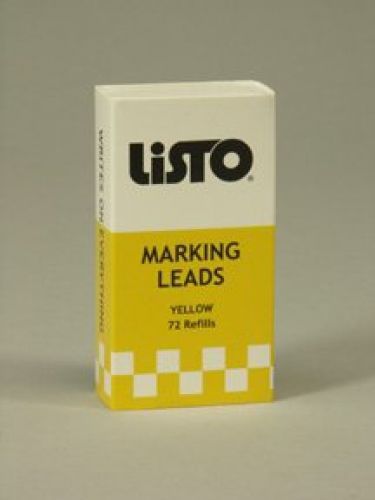 Listo 162 Refill, Box of 72, YELLOW