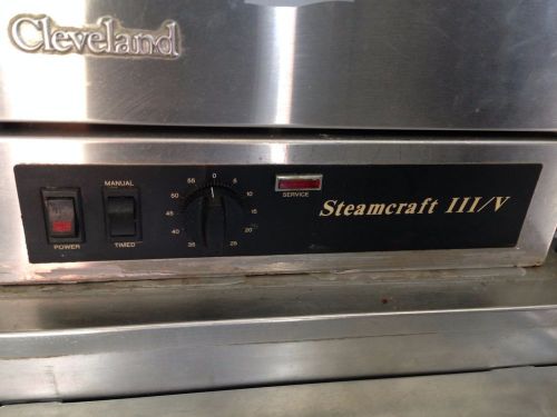 Cleveland SteamCraft III/V Steamer