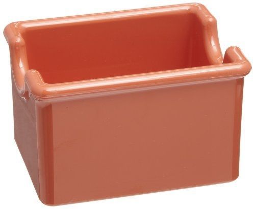 Carlisle 455052 styrene sugar caddy, sunset orange for sale