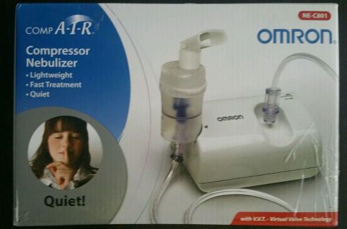 NEW Omron Comp-Air Portable NE-C801 NEBULIZER &amp; ACCESSORIES w/ 3 YEAR WARRANTY !