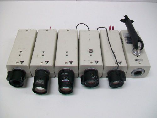 Lot of 6 DIEBOLD CCD Camera AC24V 60Hz 6.5W 49-008485