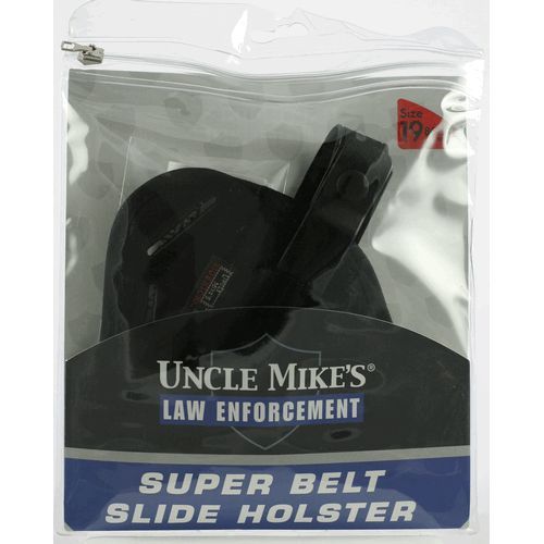 Uncle mike&#039;s 8619-0 law enforcement super belt slide holster sz 19 ambidextrous for sale