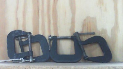 1 INCH JR #51 &#034;C&#034; CLAMPS --- 4 FOR ONE PRICE
