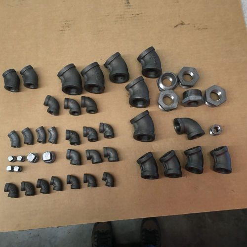 Malleable black iron fittings for sale