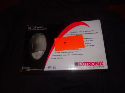 Exitronix tr-wb-br triton series decorative outdoor emergency lighting 18874 for sale