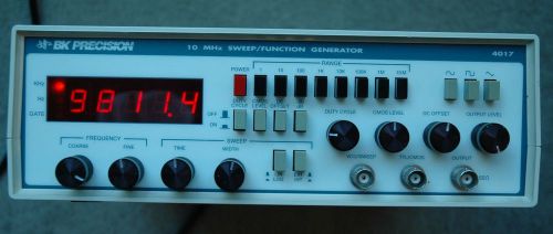 BK Precision 4017 10Mhz Function Generator, Works Great! With Power Cord