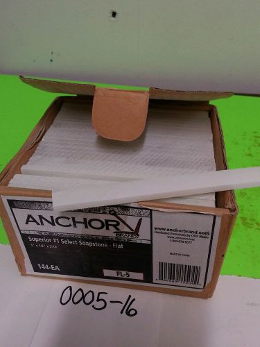 New Anchor Soapstone Flat Welding. one box of 144pcs  5&#034; x 1/2&#034; x 3/16