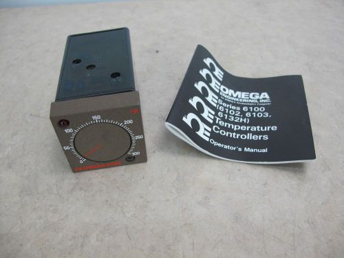 Omega 6100 Model 6103-J-0/300F Temperature Controller Relay 115 V Type J
