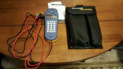 Fluke Networks 25501009 TS25D Test Set With ABN Cord
