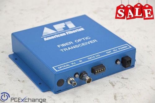 American Fibertek AFI Fiber Optic Transceiver MT-1200B