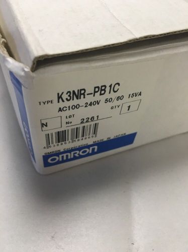 OMRON K3N-R-PB1C PANEL METER **NIB**