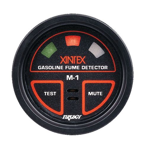 Xintex M-1-R 2&#034; Gasoline Fume Detector w/ Plug-In Sensor M-1-R