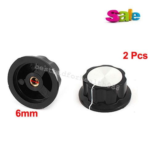 2pcs 36mm top rotary control turning potentiometer knob for hole shaft 6mm new for sale
