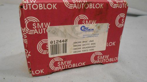 Smw autoblok gbk200 base jaws for sale