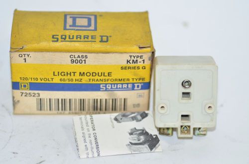 Lot of 3 Square D 72523 Fingersafe Light Module Series-H 110/120V 50/60Hz