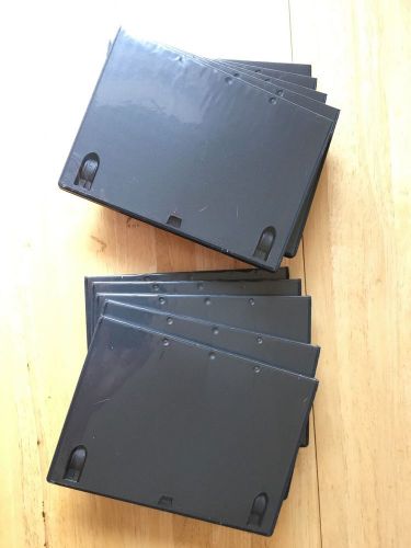 Blank DVD Cases 10 Count Standard 14MM Black