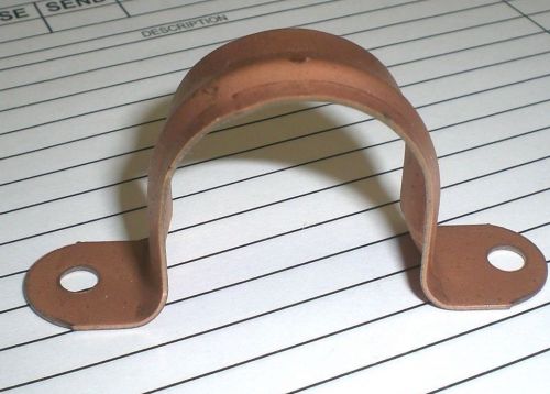 1&#034; copper 2 hole strap box of 100 - new! never used! 44167766 for sale