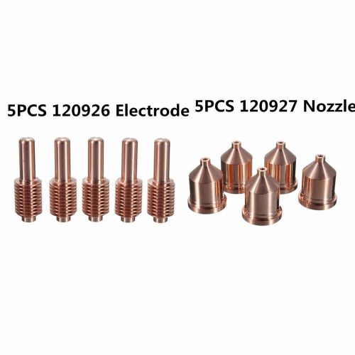 120926 Electrode 120927 Nozzle 5pcs Each 80A Mechanized