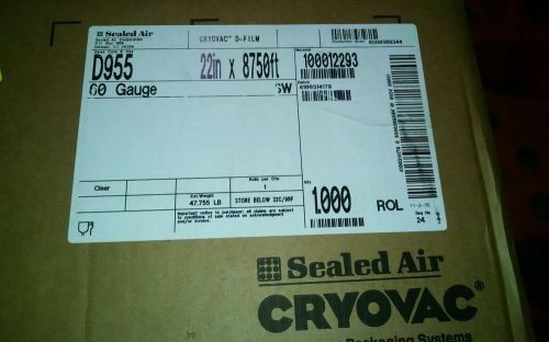 Sealed Air D955 Cryovac 22in X 8750ft 60 Gauge SW