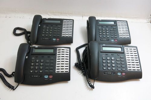 LOT OF 4 VODAVI 3015-71 OFFICE TELEPHONES 30 BUTTON EXECUTIVE KEY WITH DISPLAY