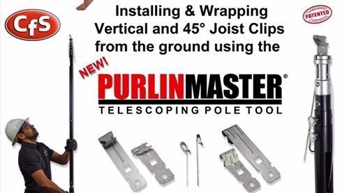 *NEW* Purlin Master Telescopic Pole Tool 4&#039;-12&#039;