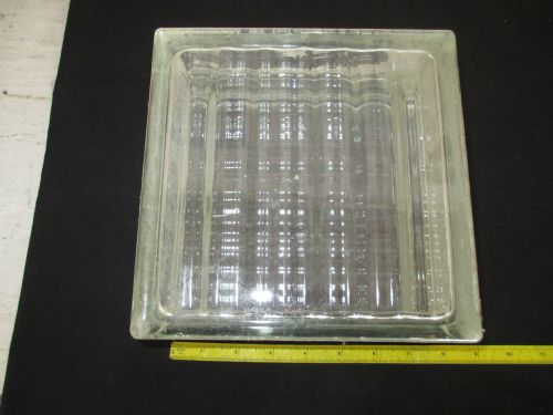 7 3/4&#034; x 3 7/8&#034; Hollow Glass Block, Construction or Craft