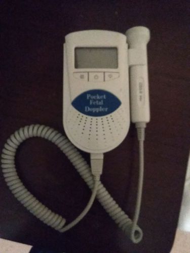 Pocket Fetal Doppler Prenatal Heartbeat LCD Monitor Baby Heart Rate Sonoline B