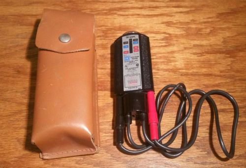 Square D Wiggy Model 5008 Series B Voltage Tester- with case