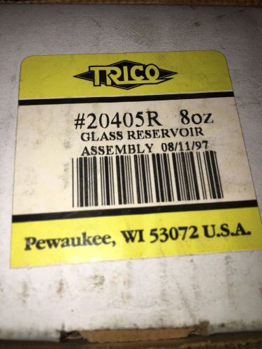NEW TRICO 20405R GLASS RESERVOIR ASSEMBLY 8OZ