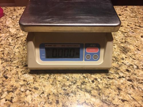 A&amp;D Weighing SK-5000 Food Grade Digital Scale 11 pounds / 5000 grams
