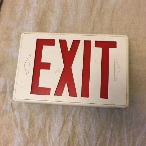 Exit sign broken/used for sale