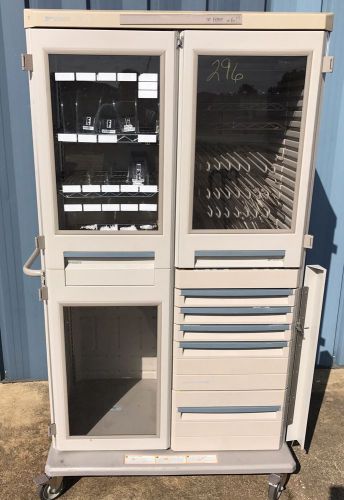Metro Starsys Double-Wide Medical Catheter Storage Cabinet w/Drawers