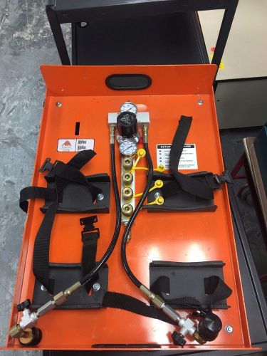 Air systems porta-pak (pak-3) twin cylinder pak tray for sale
