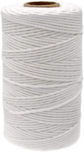 White String,100M/328 Feet Cotton String Bakers Twines,Kitchen Cooking String,He