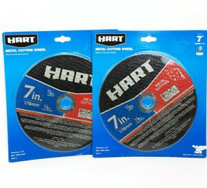 Lot of 2 | HART 7&#034; Metal Cutting Wheel | 7&#034; X 7/8&#034; X 1/8&#034; Max RPM 8500 Type 1