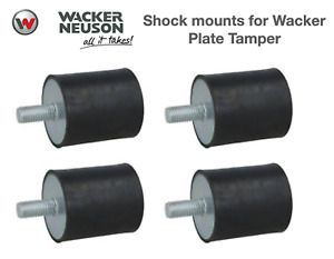 5100016316 Shock mount Set of 4 for Wacker Neuson WP1550 WP1540 Plate Compactors