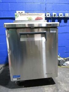TURBO AIR MST-28-N SANDWICH SALAD PREP TABLE WITH REFRIGERATED BASE TOPPING BAR