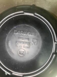 Dozen 5oz Black Bowls