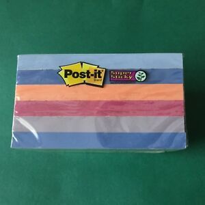 NEW Post-it Notes 6 colors, Super Deal